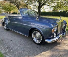 ROLLS ROYCE SILVER CLOUD III 1963 ROLLS-ROYCE SILVER CLOUD III - CONVERTIBLE
