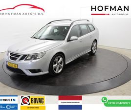 SAAB 9-3 SPORT ESTATE - 2.8 T V6 AERO XWD 281PK YOUNGTIMER NL AUTO LEER NAVI STOELVERW CRUISE TREKH