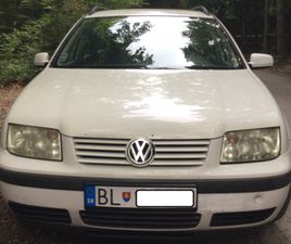 VOLKSWAGEN BORA SW VOLKSWAGEN BORA VARIANT 1.9TDI, MANUAL 6-STUPNOVA