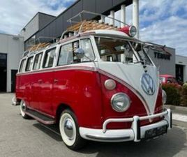 ② VW T1 BUS CAMPER IN NIEUWSTAAT ! — VOLKSWAGEN — 2EMEMAIN