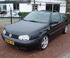 VOLKSWAGEN GOLF CABRIOLET - 1.8 TRENDLINE 16V DOHC UNIEK