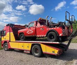 VOLVO FM 300 4*2 AVKORT FLAKBÄRGARE, BÄRGARE, BÄRGNINGSBIL