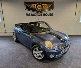 2009 MINI COOPER 1.6 COOPER (120BHP) CONVERTIBLE 2D