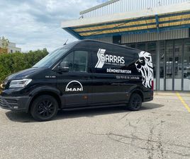 MAN TRUCK MAN TGE TGE 3.180 BLACK EDITION MIT RAMPE/AVEC RAMPE