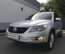 VOLKSWAGEN TIGUAN I 2.0TDI 140KM KLIMATRONIC ISOFIX PARKTRONIC TEMPOMAT 4X4 ALU GWARANCJ