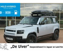 LAND ROVER DEFENDER 3.0 P400 110 X-DYNAMIC HSE MHEV MY 2023, ADAPTIVE CRUISE, KOELBARE VOORTSTOELEN, PANORAMISCH SCHUIFDAK, 22 KAHN VELGEN + GENERAL GRABBER AT
