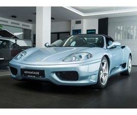 FERRARI 360 MODENA SPIDER FERRARI 360 SPIDER / MANUÁL 1800