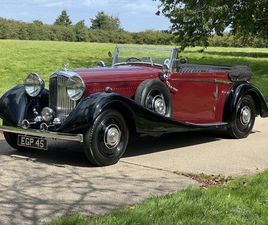 1935 BENTLEY 3 1/2 LITRE - CONTINENTAL TOURER COMMISSIONED BY OXBORROW AND FULLER. CONSTRUCTED BY VANDEN PLAS.