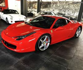 FERRARI 458 ITALIA 2010 CARBON SEATS CERAMIC BRAKES NAVI CAMERA