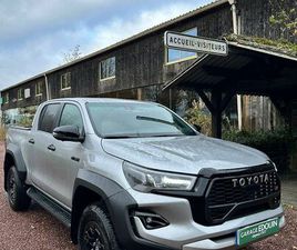 TOYOTA HI LUX DOUBLE CABINE GR SPORT 2.8B 204 CV SANS MALUS SANS TVS HOMOLOGATION 4 PLACES