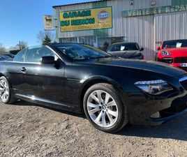 BMW SERIE 6 CABRIOLET 630 BMW 630 CIA (E64) CABRIOLET 272 CV PACK LUXE FRANCAISE 73290KM ÉTAT NEUF KEYLESS XENONS SIEGES CONFORT + DE 4000 DE TRAVAUX INCLUS