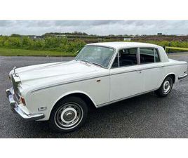 ROLLS ROYCE SILVER SHADOW 1972 ROLLS ROYCE SILVER SHADOW BLANC MANUEL, 4 VITESSES C...