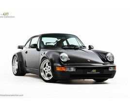 PORSCHE 911 964 TURBO PORSCHE 964 3.6 TURBO // 20K MILES // BLACK ON BLACK // LHD C09 DELIVERED