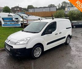 CITROEN BERLINGO VAN 2015 CITROEN BERLINGO 1.6TD L1 625 LX 1.6HDI (75) PANEL 1560CC