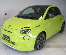 ABARTH 500 500E SCORPIONISSIMA