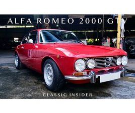 1975 ALFA ROMEO 2000 GT VELOCE A VENDRE
