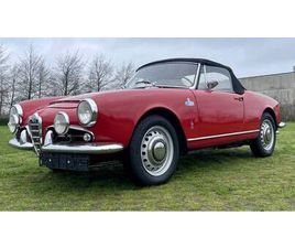 1963 | ALFA ROMEO GIULIA 1600 SPIDER