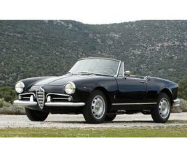 1961 ALFA ROMEO GIULETTA SPIDER 'NORMALE', NERO/ROSSO A VENDRE
