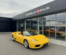 FERRARI 360 MODENA SPIDER FERRARI 360 MODENA F1 SPIDER