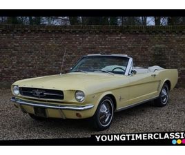 FORD MUSTANG 289 CONVERTIBLE 1964,5 1965