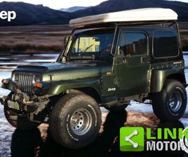 JEEP WILLYS WRANGLER 4ª SERIE 4.0 I 184 CV AUTOCARRO 2 POSTI GPL