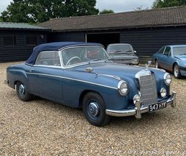 MERCEDES-BENZ 220 SE PONTON CABRIOLET (2) 1960