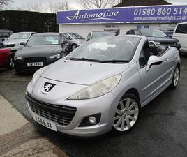 PEUGEOT 207 CC PEUGEOT 207 CC 1.6 HDI GT EURO 5 2DR
