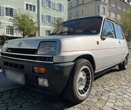 RENAULT 5 ALPINE TURBO SILBER H-KENNZEICHEN