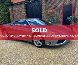 SOLD - FERRARI 360 MODENA F1