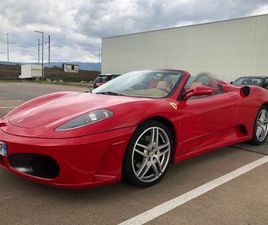 FERRARI F430 SPIDER V8 F1 ORIGINE FRANCE ROSSO CORSA CUIR BEIGE