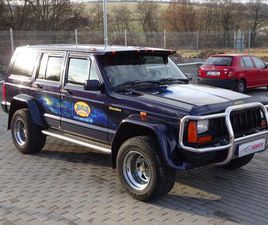 JEEP CHEROKEE 4,0 XJ;LPG;KŮŽE;AUTOMAT,TAŽNÉ SUV - SUV LPG + BENZIN
