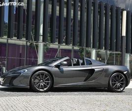 MCLAREN 650S SPIDER NOVÝ VŮZ TOP VÝBAVA