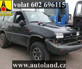 NISSAN TERRANO II 1995, 2389 CCM, 91 KW, BENZIN TERÉNNÍ - TERÉNNÍ BENZIN