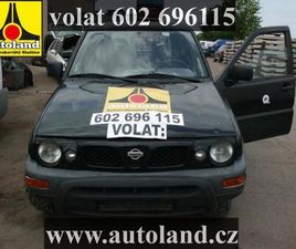 NISSAN TERRANO II 1998, 2389 CCM, 87 KW, BENZIN TERÉNNÍ - TERÉNNÍ BENZIN