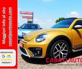 VOLKSWAGEN BEETLE CABRIO DUNE MAGGIOLINO MAGGIOLINO CABRIO 2.0 TSI DSG SPORT BLUEMOTION TECHNOLOGY