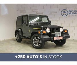 JEEP WRANGLER JEEP WRANGLER 2.5 BENZINE 4X4 GOLDEN EAGLE *3 DEUR*SOFT+HARD TOP*AIRCO*WINCH*TREKHAAK*