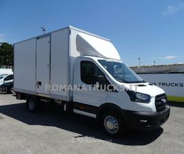 FORD TRANSIT 130CV FURGONATURA IN LEGA CON SPONDA IDRAULICA