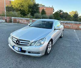 MERCEDES CLASSE E E 200 COUPÉ EXECUTIVE *TAGLIANDI UFFICIALI MB