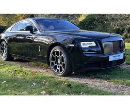 2016 ROLLS ROYCE WRAITH BLACK BADGE LAND SPEED LOOK 2017 MODEL A VENDRE