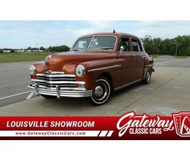 1949 PLYMOUTH SPECIAL DELUXE SEDAN FOR SALE