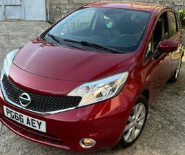 NISSAN NOTE SHITET NISSAN NOTE 2017, 1.2 BENZINE SHUME EKONOMIKE 9450EU