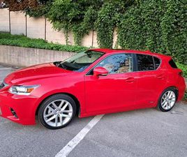 LEXUS CT CT 200H LEXUS CT200H HYBRYDA BOGATA WERSJA 2017 RZESZÓW