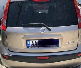 NISSAN NOTE NISAN NOTE AUTOMAT