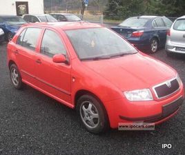 SKODA FABIA BENZINE GAS