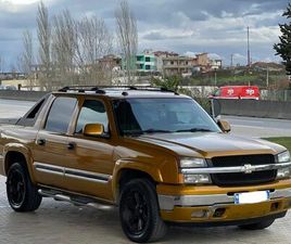 CHEVROLET AVALANCHE SHITJET SHERVOLETI