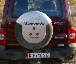 SSANGYONG KORANDO SSANGYONG KORANDO 4X4 2.3 NAFT