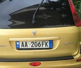 SHITET PEUGEOT 206 , OKAZION