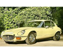 JAGUAR TYPE E 1972 JAGUAR JAUNE CONDUITE À DROITE IN ROYAUME-UNI - A VE...