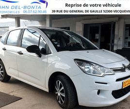 CITROEN C3 SOCIETE CITROEN C3 COMMERCIALE HORS TAXE 5500E DERIVE VP