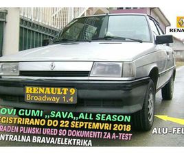 RENAULT R9 RENAULT 9 1.4 NOVI GUMI PLIN REGISTRIRANO
